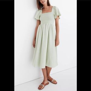 Madewell Lucie linen dress
